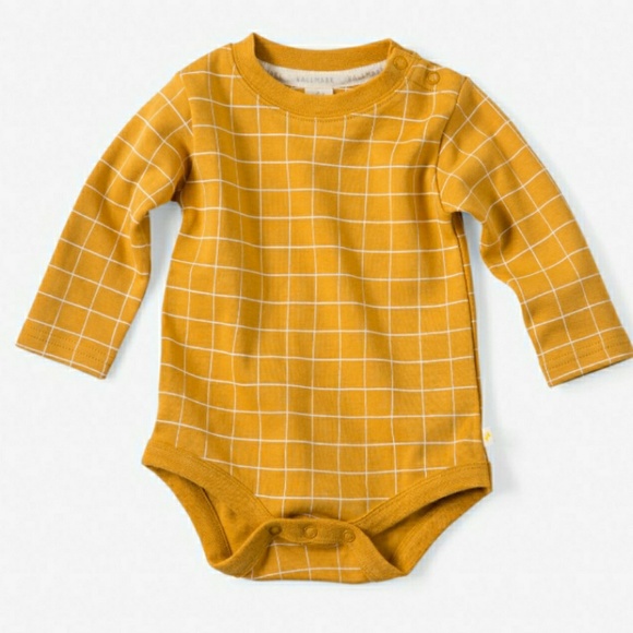 Hallmark Other - Hallmark Chestnut Long Sleeved Bodysuit